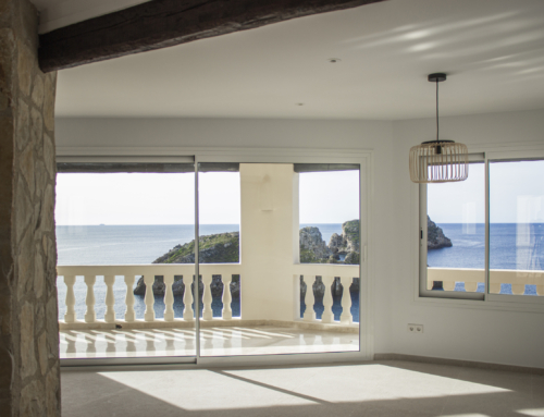 Rustic modernized first line apartment with amazing sea views in Santa Ponsa
